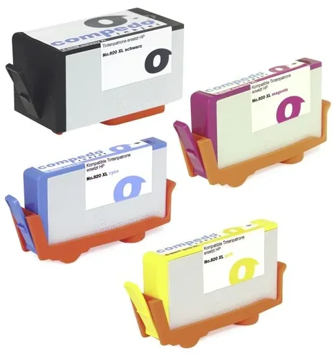 "Druckerpatrone für HP 920XL Multipack 3P- 3er Set in den Farben cyan, magenta und gelb image"