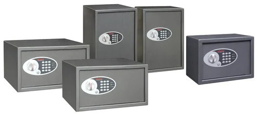 "Tresor Vela Home & Office mit Elektronikschloss Außenmaße 250 x 350 x 250 mm image"