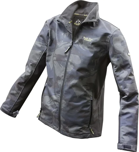 "Softshelljacke, wind und wasserabweisend, Farbe oliv camouflage, Gr.L image"