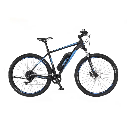"Unisex E-Bike MTB, 29 Zoll, Rahmengröße 51cm, 10-Gang Kettenschaltung, schwarz matt, MONTIS EM 1724 image"