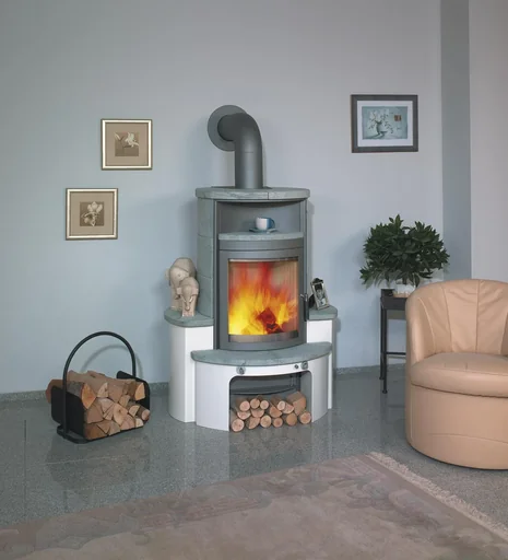 "Kaminofen - Avenso Dauerbrandofen - Naturstein image"