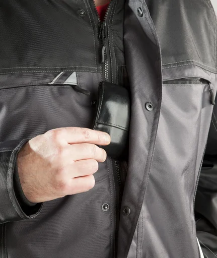 "Winterjacke YUKON, Farbe schwarz/grau, Größe M image"