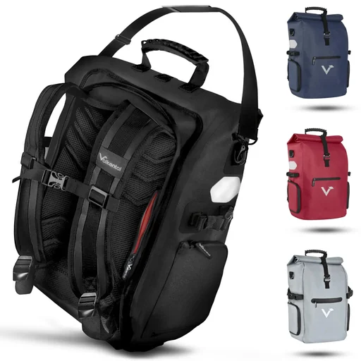 "ValkPro 3 in 1 Fahrradtasche, Rot image"