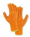 Grobstrick-Handschuh CRISS CROSS orange Gr. 10