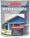 Wetterschutzfarbe RAL 7001, silbergrau, 2,5 Liter