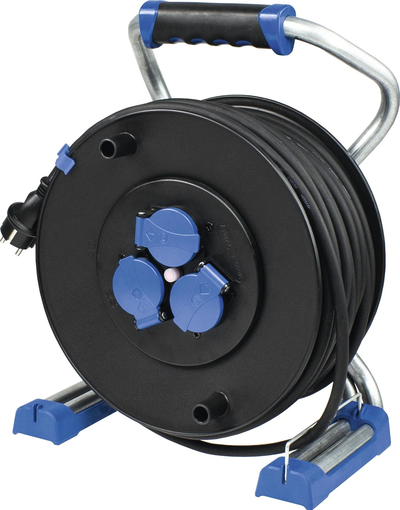 Kabeltrommel Xperts 285mm, 25m, H07RN-F 3G1,5, IP44, DGUV-I 203-006