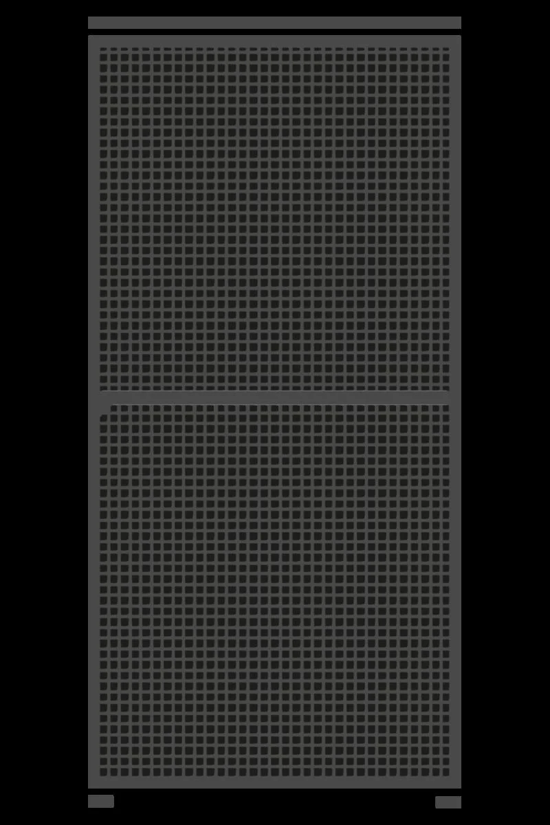 Fliegengitter-Schiebetür, Farbe anthrazit, 120 x 240 cm