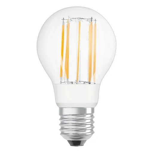 "LED SUPERSTAR FILAMENT Lampe mit 9 Watt, E27, kaltweiß, klar, dimmbar image"