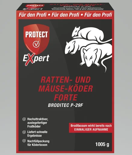 "Ratten- und Mäuseköder Forte, 1005 g image"