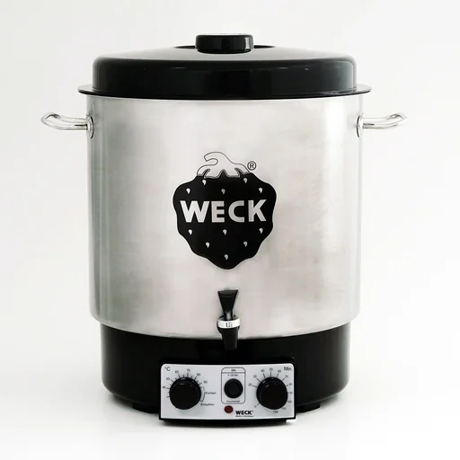 "Einkochvollautomat Modell WAT 25 A - Edelstahl mit Zeitschaltuhr und Vollkunststoff-Auslaufhahn image"