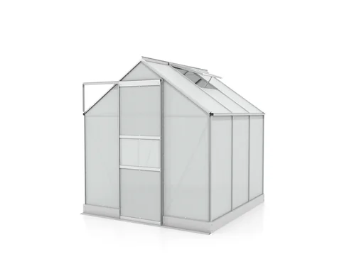 "Gewächshaus Apollo 3800 HKP 6 mm, Farbe alu image"