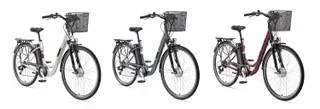 "Unisex Alu-City E-Bike, 28 Zoll, 7-Gang Kettenschaltung, anthrazit, Multitalent RC822 image"