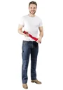 Arbeitsjeans mit Kniebesatz, Farbe blau, Gr.30