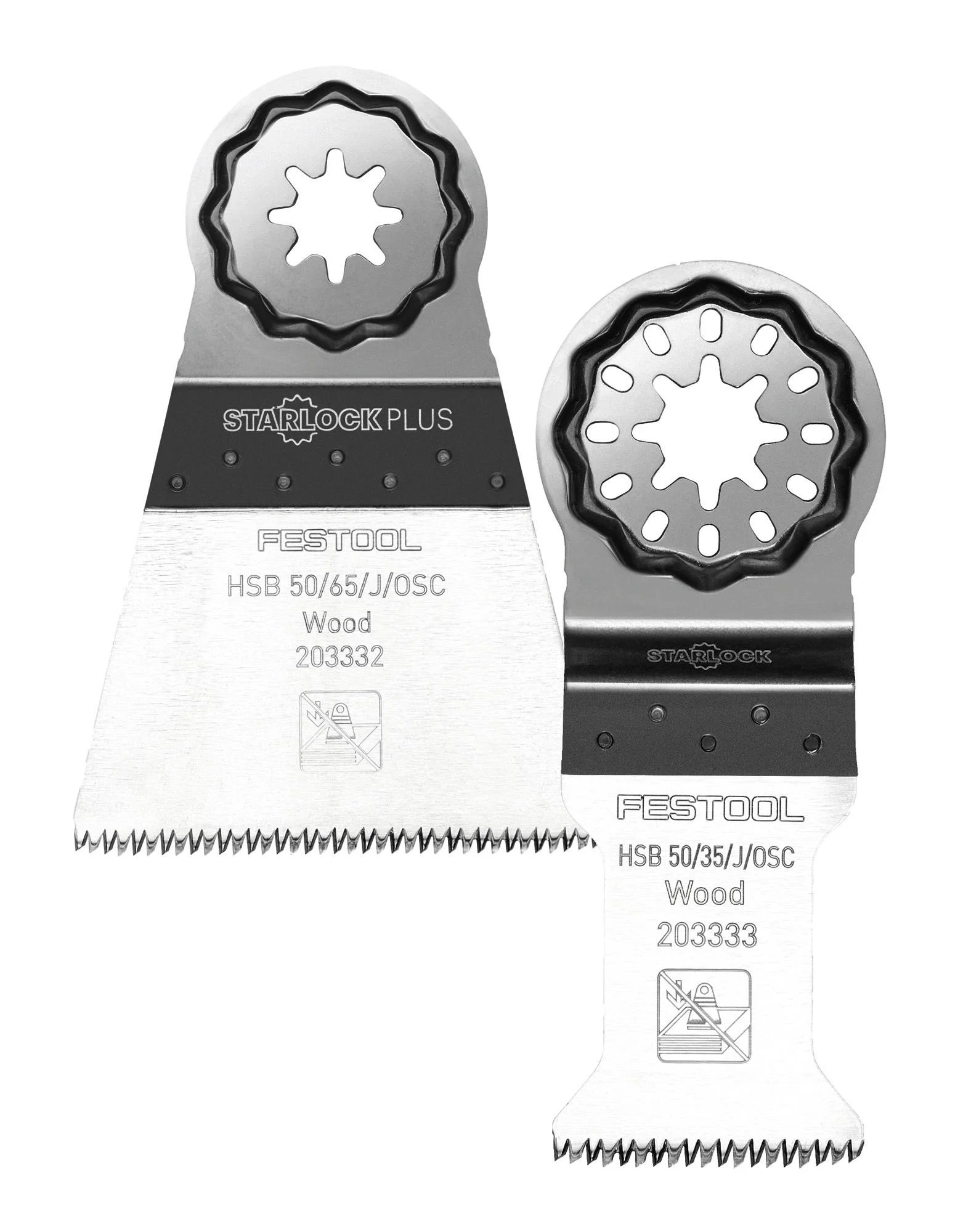 Holz-Sägeblatt HSB 50/35/J/OSC/5 für Oszillierer OSC 18