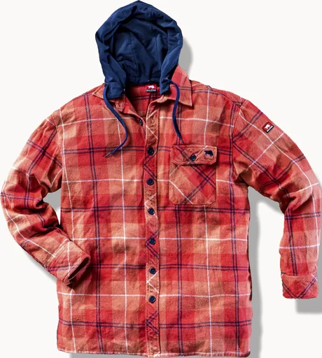 "Kapuzenhemd TEXAS, rost-marine, Gr. S image"