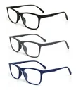 Lesebrille 3er Set, +2,0 Dioptrien