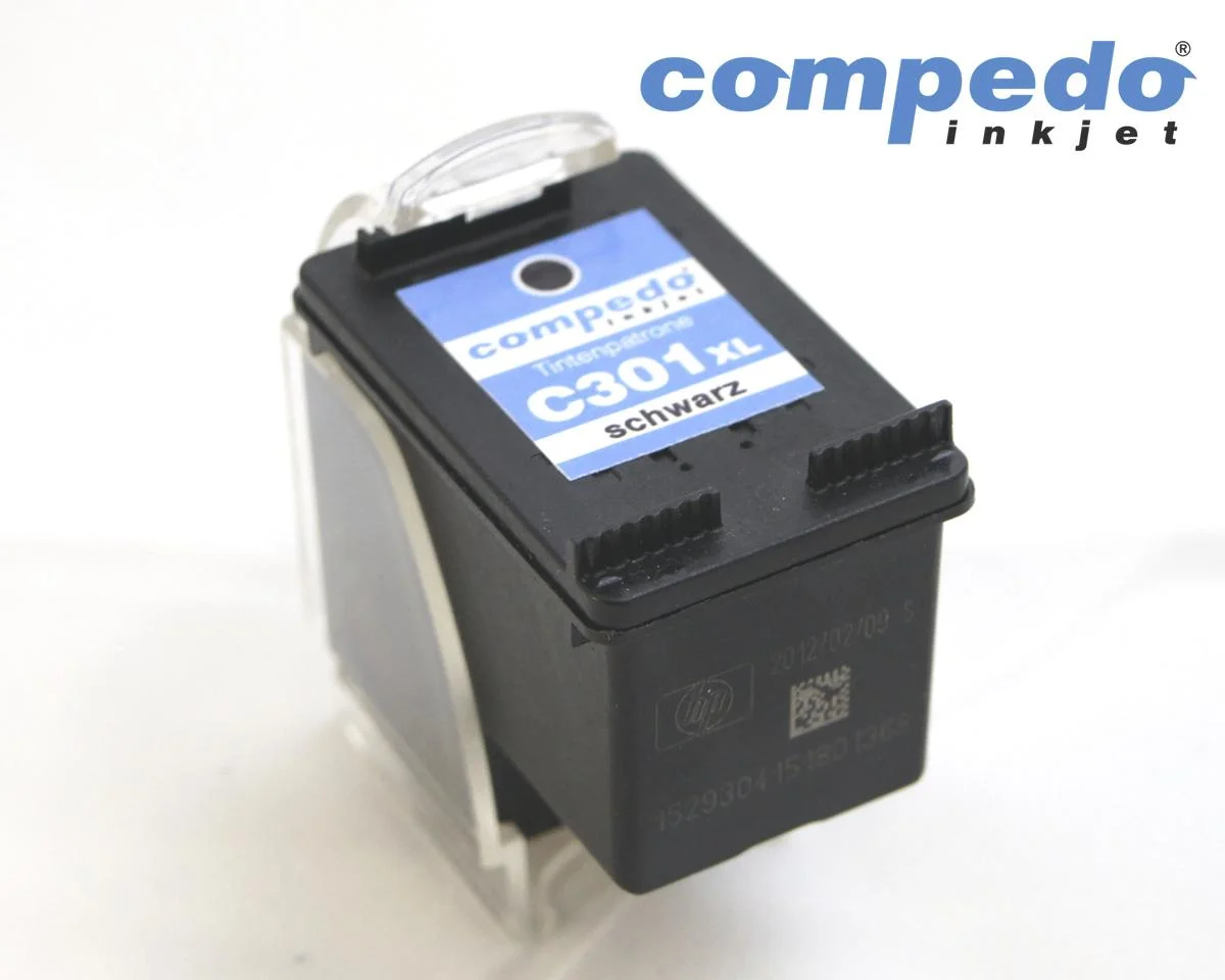 Druckerpatrone für HP 301XL schwarz