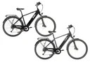 Herren Trekking E-Bike, 28 Zoll, Rahmenhöhe 50 cm 9-Gang Kettenschaltung, schwarz, Kempten