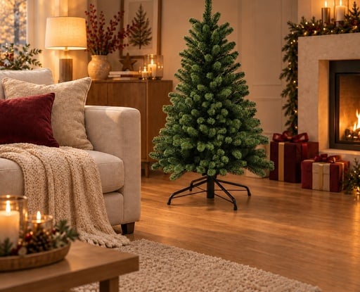 "Weihnachtsbaum, 150 cm, Aufbauhöhe 85 - 150 cm, inklusive Standfuß image"