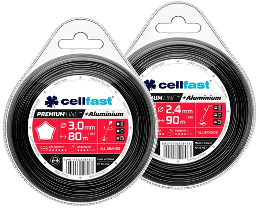 "PREMIUM Mähfäden 3,0 mm x 80 m Stern image"