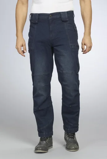 "Arbeitsjeans mit Stretch, Farbe jeansblau, Gr.50 image"