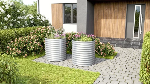 "Hochbeet Terra Rund 858, Farbe blank image"