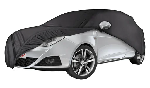 "Autoplane Indoor Soft, PKW-Abdeckplane Größe M schwarz image"