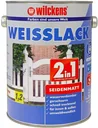 Weisslack 2in1 seidenmatt, 2500 ml