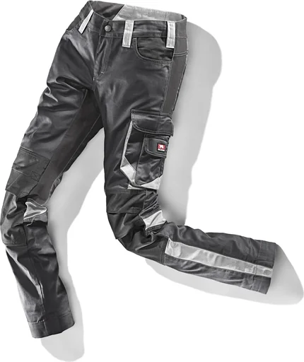 "Damenhose WORXTAR, schwarz-grau, Gr. 38 image"