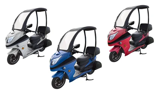 "E-Kompaktroller "Lucca Duo", 25 km/h, Blau image"