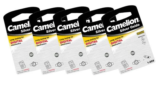 Silberoxid Knopfzelle SR69 / SG6, 1,55 Volt - 5 Stück