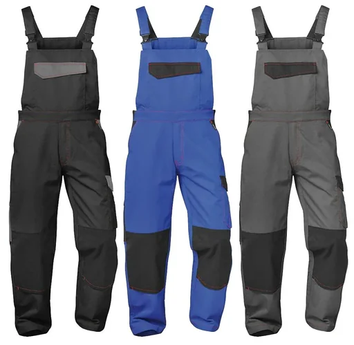 "Latzhose für Beruf und Hobby, Farbe schwarz, Gr. 48 image"