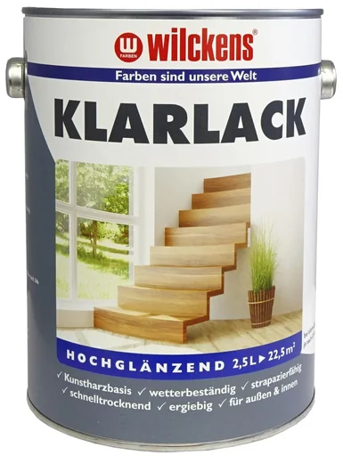"Klarlack hochglänzend farblos, 2500 ml image"