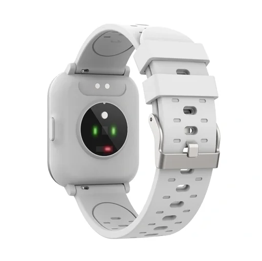 "Bluetooth Smartwatch mit Körpertemperatursensor, Blutsauerstoffsättigung und Herzfrequenzsensor, weiß image"