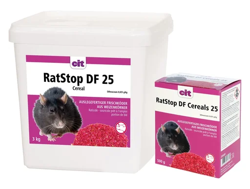 "Frischeköder RatStop DF 25 Cereal, für den Innen- und Außenbereich, 3 kg image"