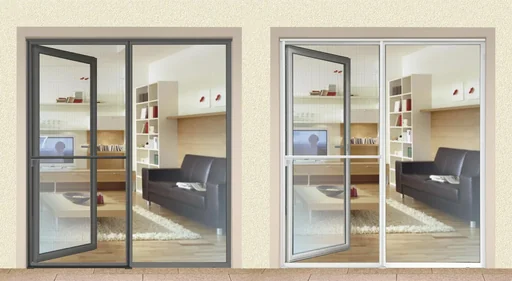 "Insektenschutz-Spannrahmenset Premium Schiebetür 120 x 240 cm, Farbe anthrazit image"