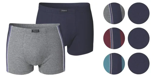 "Retroshorts im 6er Pack, farblich sortiert, Gr.7 image"