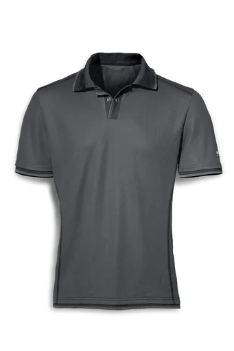 "Polo-Shirt CHAMP, Farbe stahlgrau/carbon, Größe L image"