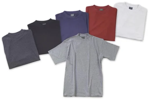 "Big Size T-Shirt, weiß Gr.4XL image"
