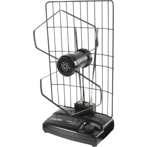 "Verstärkt Innen DVB-T/T2 - DAB+ Zimmerantenne mit Verstärker 27 dB FM / VHF / UHF image"