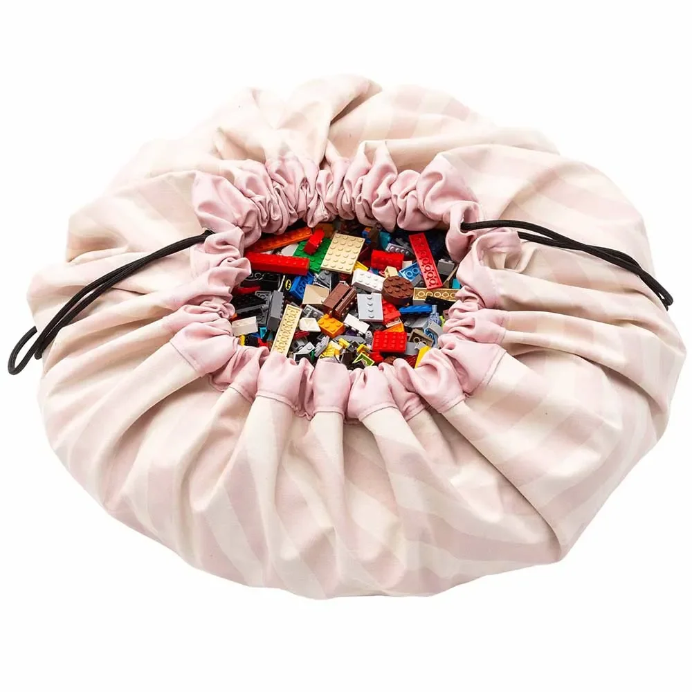 play & go Spielsack Print Streifen rosa
