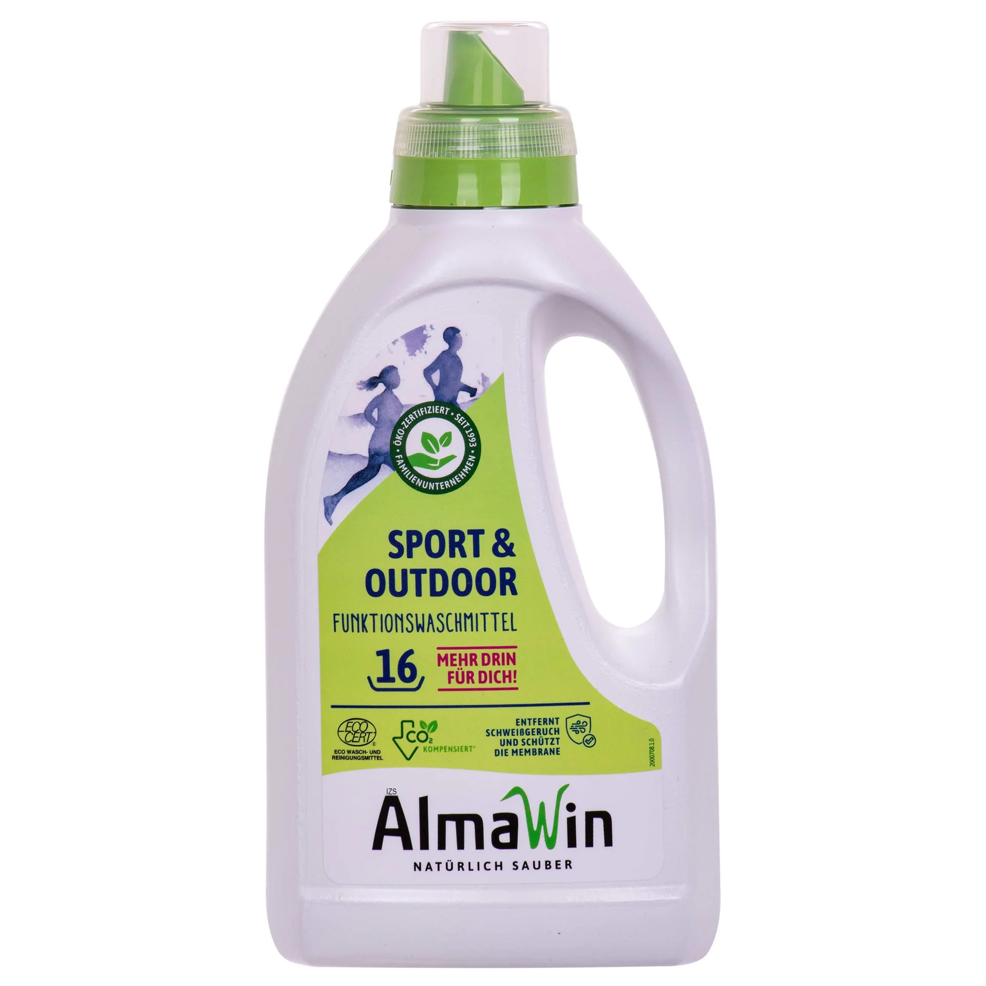 "ALMAWIN Sport + Outdoor Flüssigwaschmittel 750 ml für ca. 16 Waschgänge image"