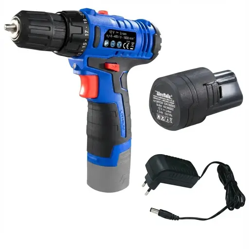 "Akku-Bohrschrauber 2-Gang 12 Volt WA2BS12 image"