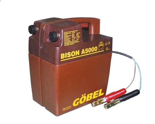 "Fritz Göbel Akkugerät BISON A 5000 12 Volt image"