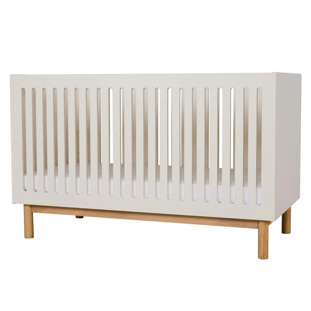 "Quax Mood Babybett umbaubar clay 70 x 140 image"