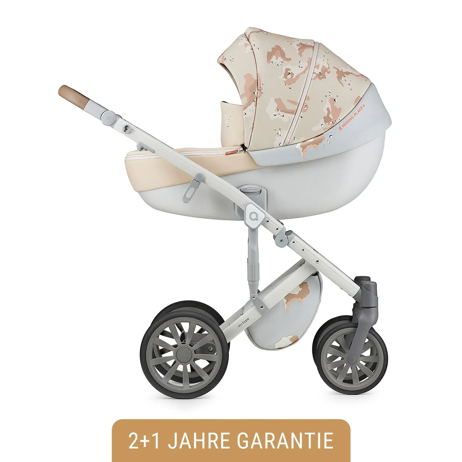"Anex Kinderwagen - m/type 3in1, Farbe Kinderwagen: Desert Hide image"