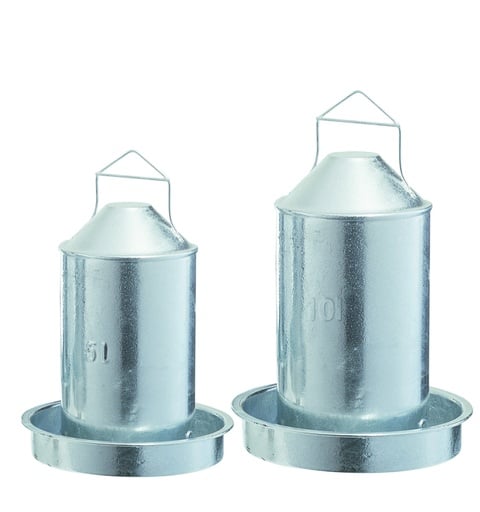 "Metall Hühnertränke 10,0 Liter image"