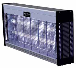 "LED-UV-Insektenvernichter für den Innenbereich mit 3000V-Hochspannungsgitter, elektrischer Fliegenvernichter mit herausnehmbarer Schale, leiser Betrieb und mehrere Montagemöglichkeiten für Räume bis 40 m² image"