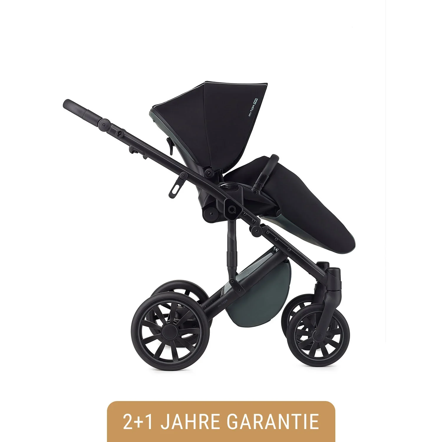 "Anex Kinderwagen - m/type PRO 3in1, Farbe Kinderwagen: Casual Green image"