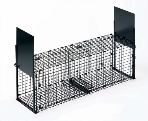 "Fritz Göbel Klappbare Kastenfalle 100 x 30 x 34 cm image"